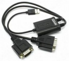 Кабель ST-Lab U-700, USB to 2xCOM9M